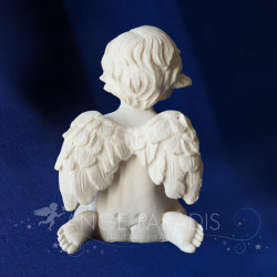 FIGURINE ANGELOT COEUR ROUGE