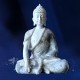 statue zen boudah blanc