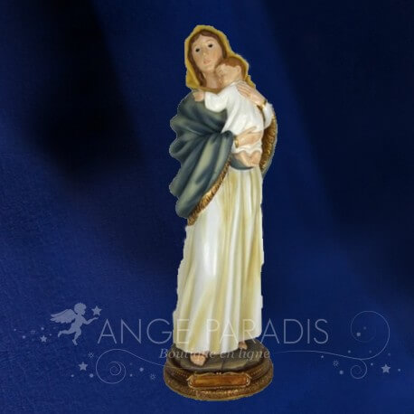 statuette MADONNE AVEC ENFANT figurine madone vierge marie
