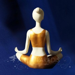 cadeau yoga stretching acheter sculpture zen meditation femme cadeau statuettes