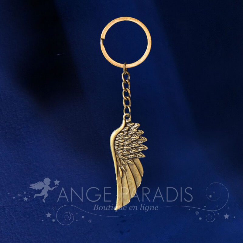 Porte clé sur le thème des anges - boutique ange pas cher