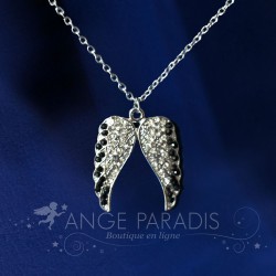 COLLIER AILE ANGES STEAMPUNK