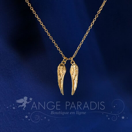 COLLIER AILES ANGES GOLDEN