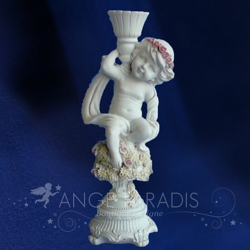 7Cm Jade Blanc Pierre Statue Ange Guardian Figurine D‘Ange De Paix En