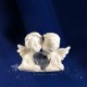 Figurines d'anges avec un coeur