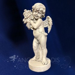 Ange Fleurs - Statue D'ange - 25cm