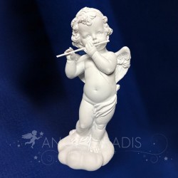 Statuette Ange Flute - 22cm