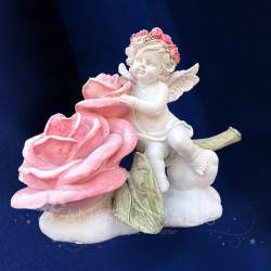 Figurine Ange Les Roses - 16cm