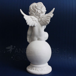 STATUE ANGE GARDIEN VOEUX