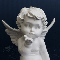 statuette ange qui exauce les voeux