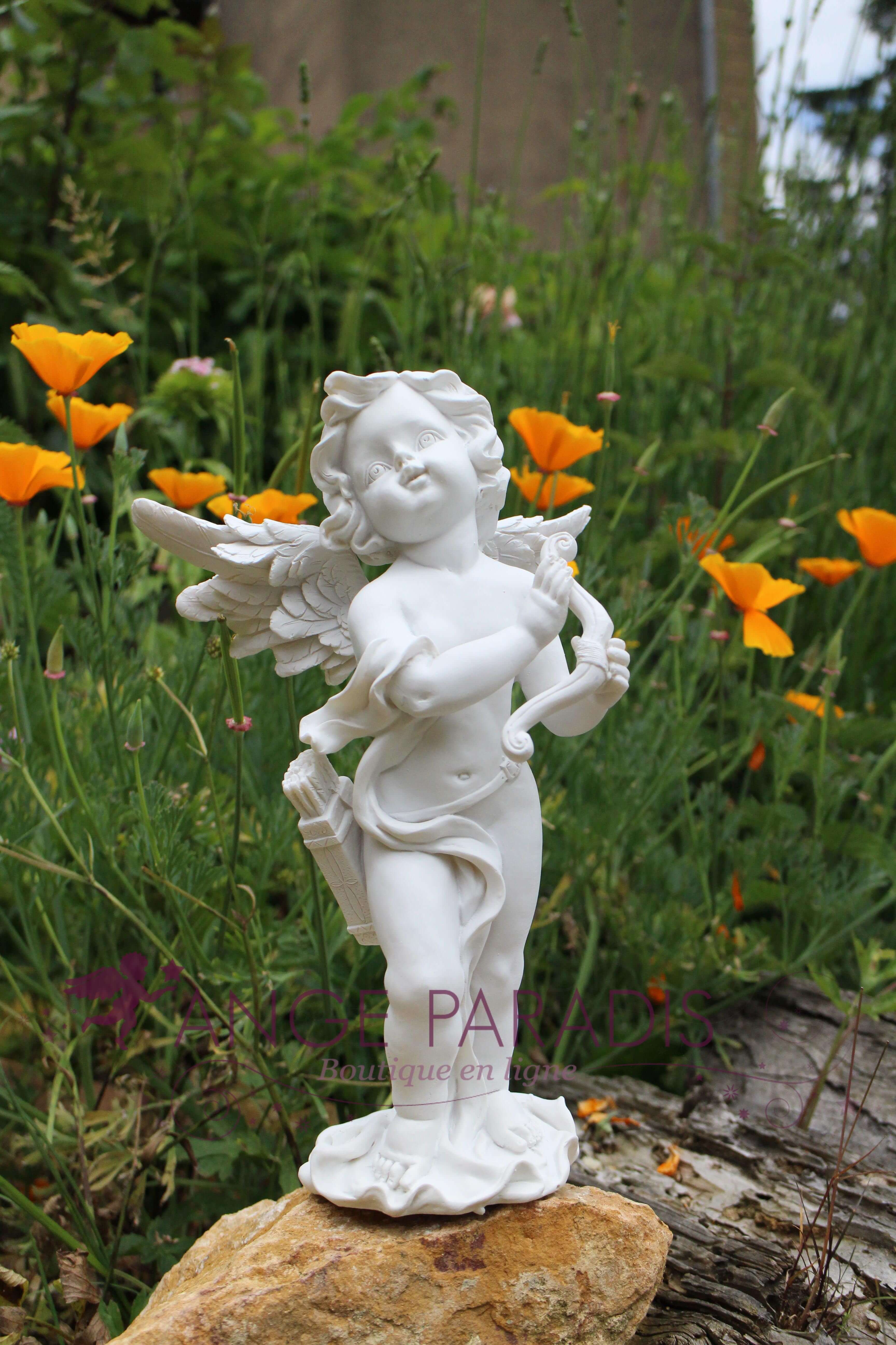statuette ange jardin exterieur
